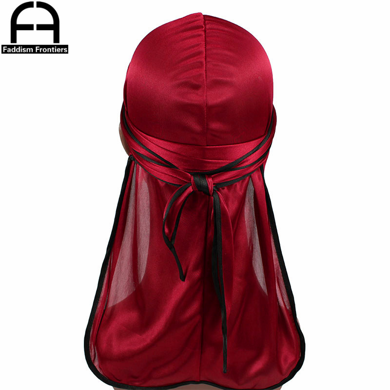 New Fashion Men's Satin Durags - Bandana Doo Rag avis et prix