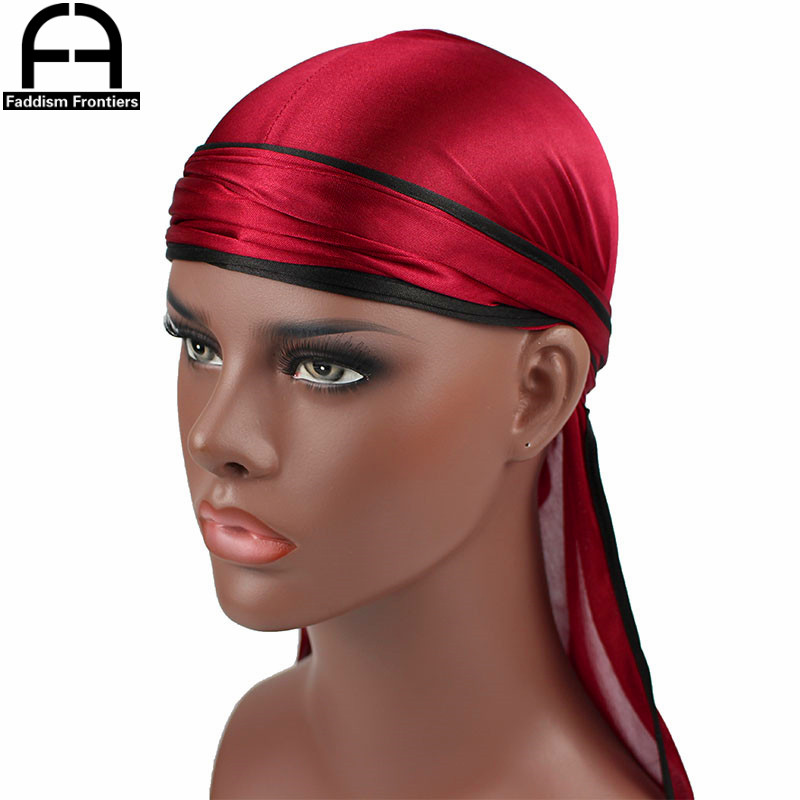 New Fashion Men's Satin Durags - Bandana Doo Rag avis et prix