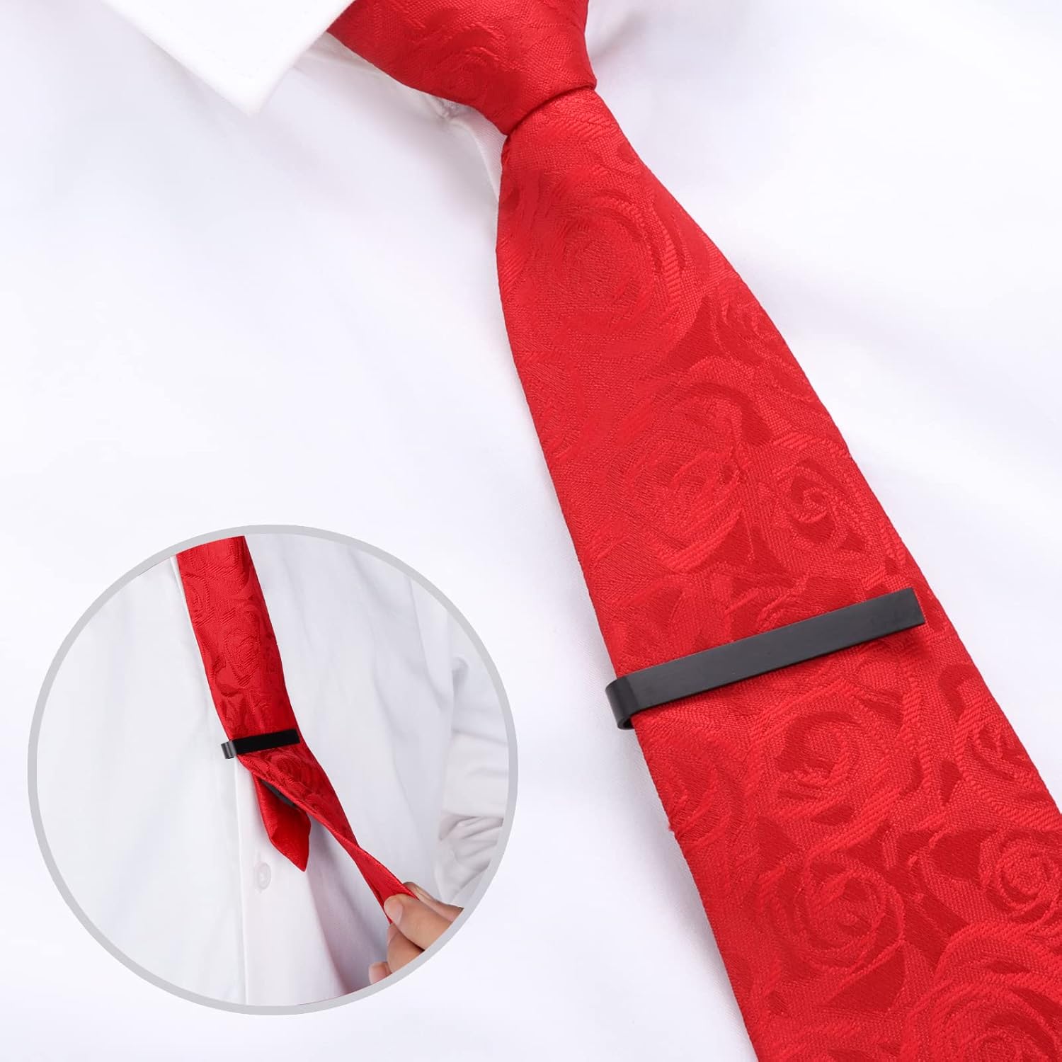 Skinny Tie Clip Bar Set, 2 Inc - Skinny Tie Men avis et prix