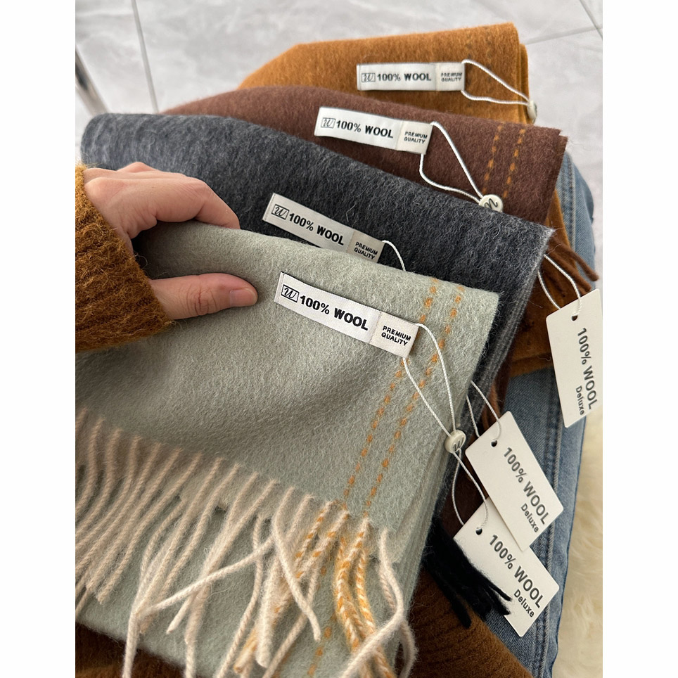 Elegant Good Quality 100% Wool - Muffler Men Wool avis et prix