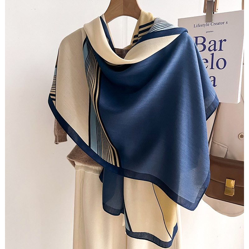 Luxury Brand Scarf  Wool Cotto - Pashmina Wrap Large avis et prix