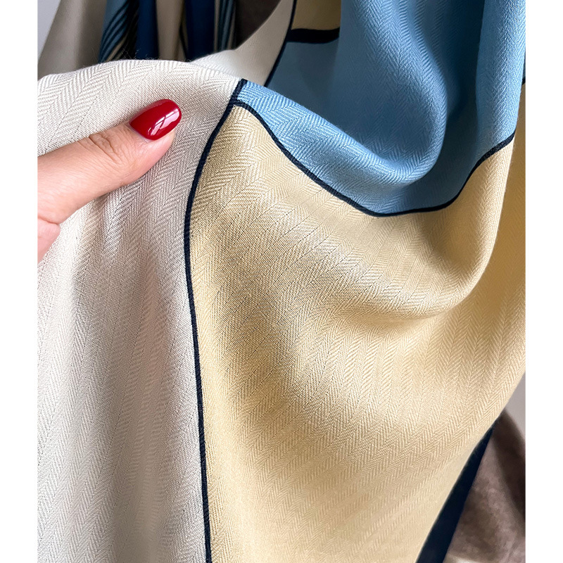 Luxury Brand Scarf  Wool Cotto - Pashmina Wrap Large avis et prix