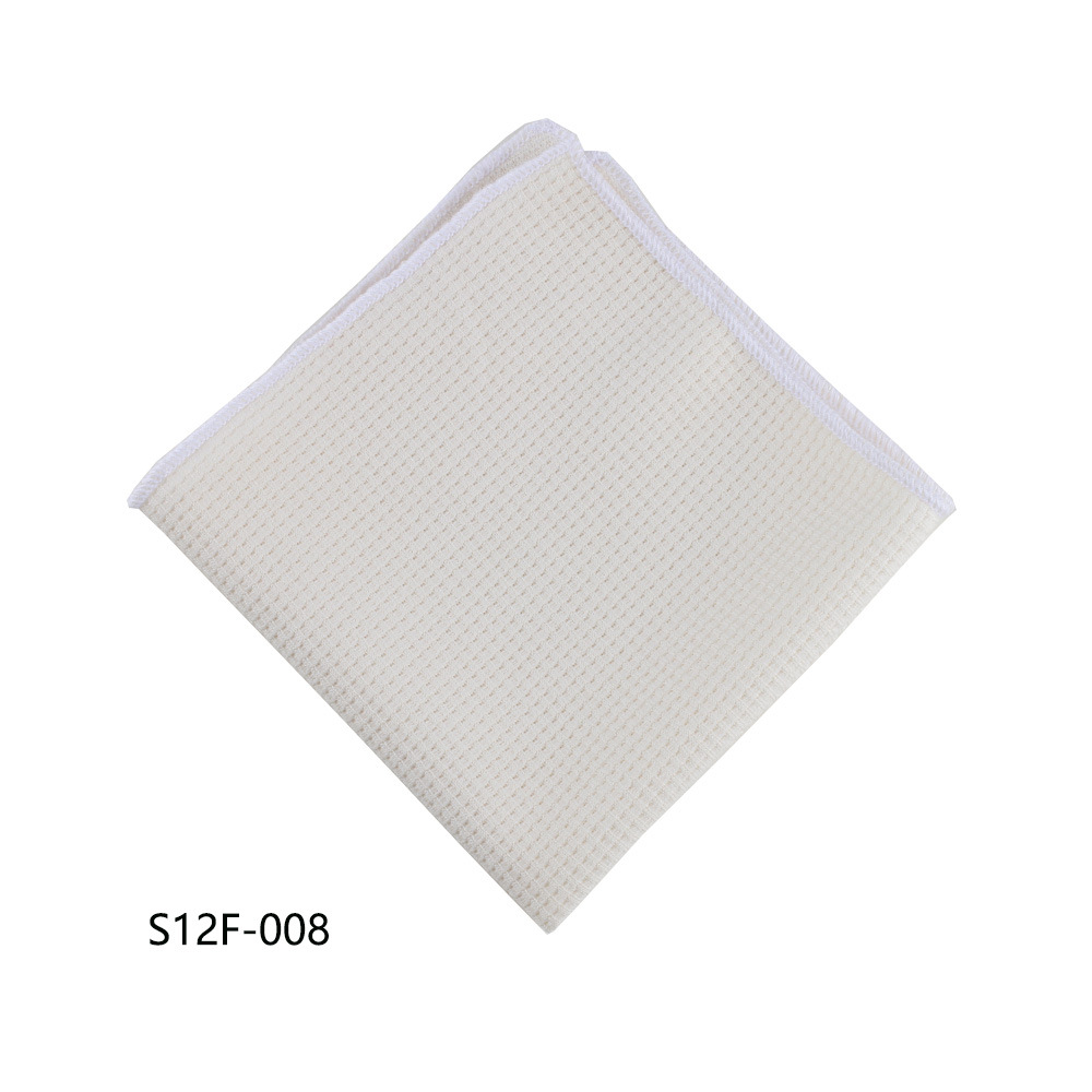 New Pure Solid Color Black Whi - Handkerchief Cotton Men avis et prix