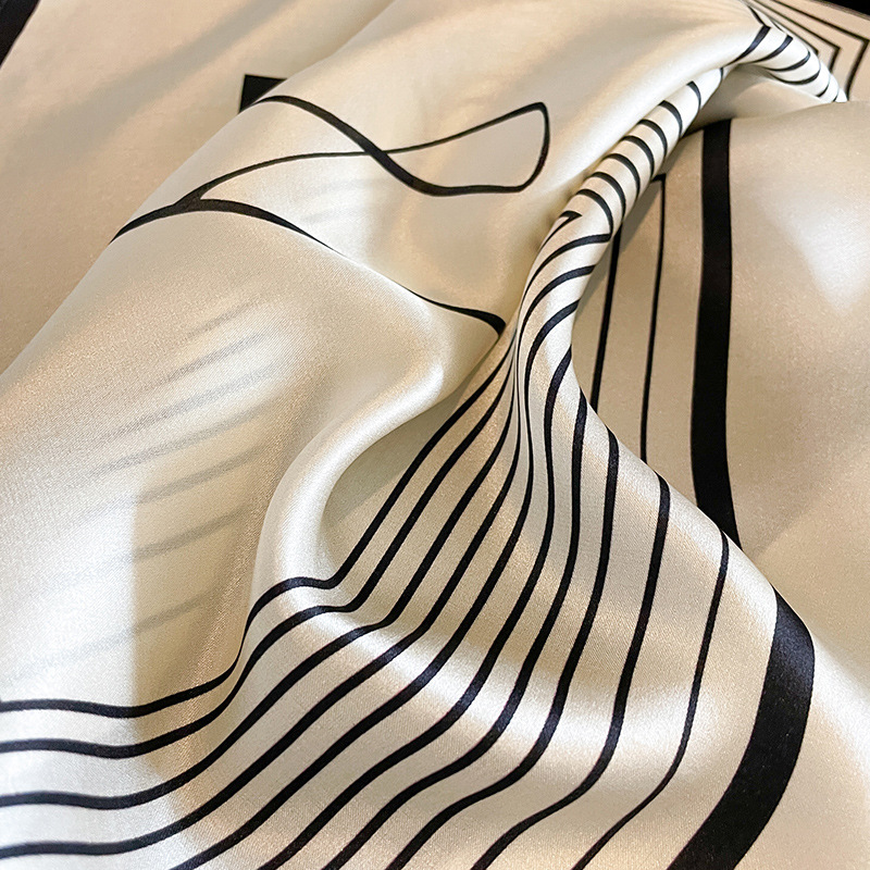 Design Shawl 100% Real Silk Sq - Ascot Neck Scarf avis et prix