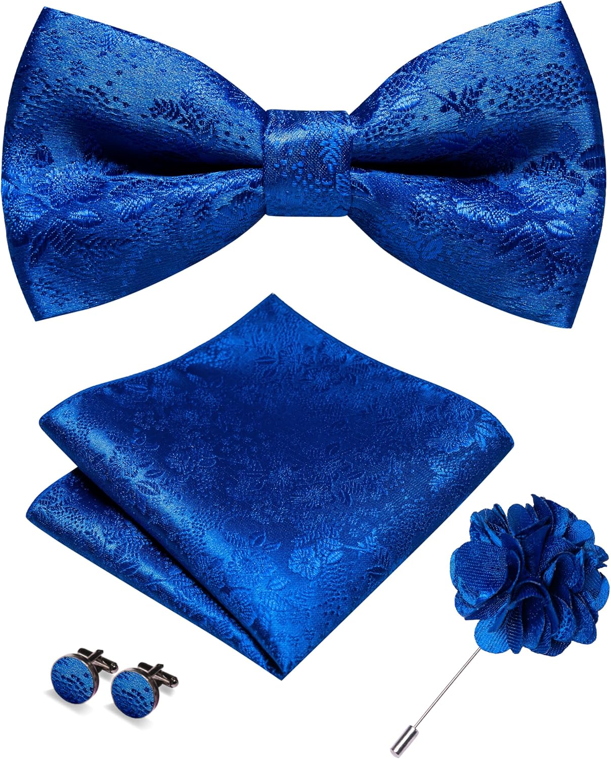 Floral Pre-tied Bow Tie Set wi - Bow Tie Pre Tied avis et prix