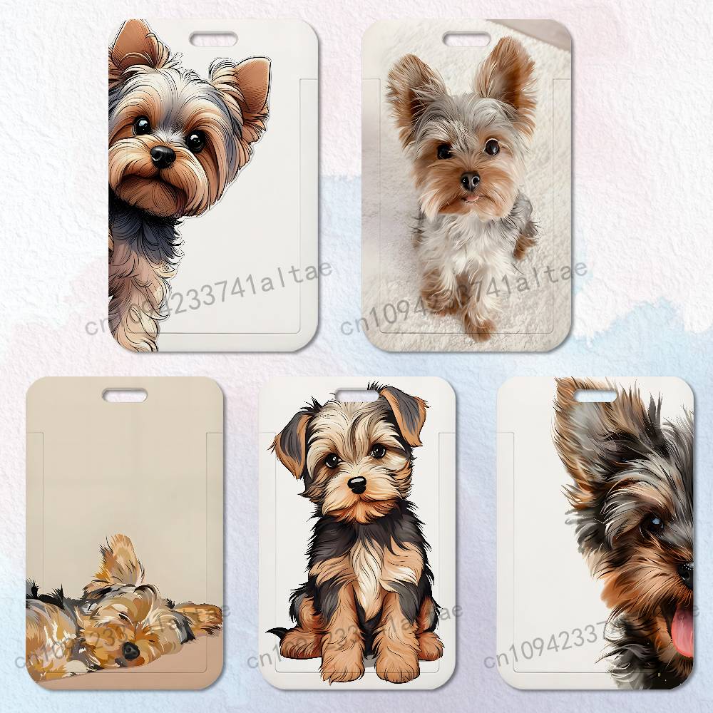 Yorkshire Terrier Dog Card Hol - Lanyard Badge Holder avis et prix