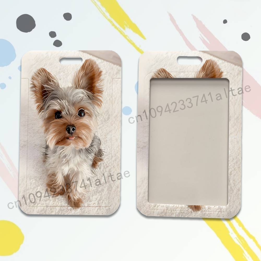Yorkshire Terrier Dog Card Hol - Lanyard Badge Holder avis et prix
