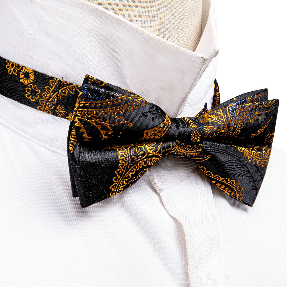 Barry.Wang Silk Mens Bow Tie B - Bow Tie Pre Tied avis et prix