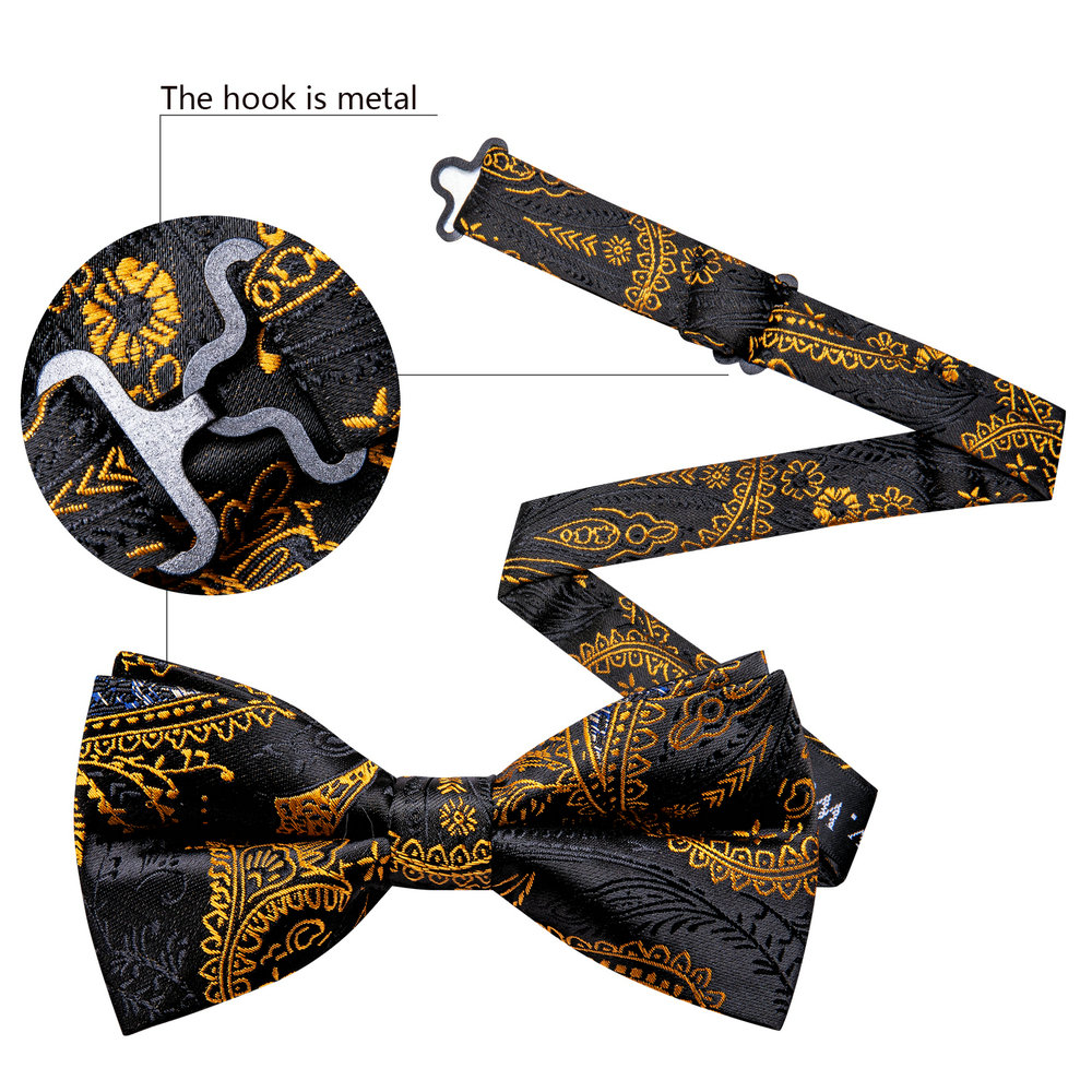 Barry.Wang Silk Mens Bow Tie B - Bow Tie Pre Tied avis et prix