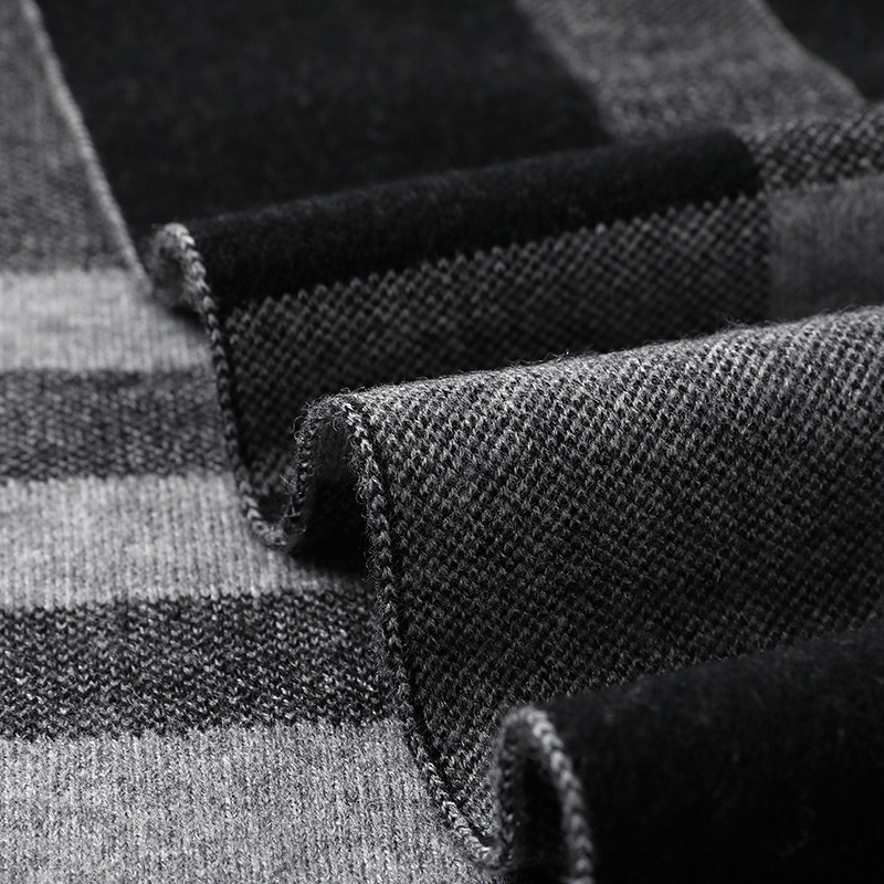 Luxury Scarf Man Winter Warm W - Muffler Men Wool avis et prix