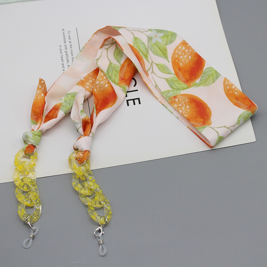 Bohemia Print Silk Scarf Glass - Silk Neck Scarf avis et prix