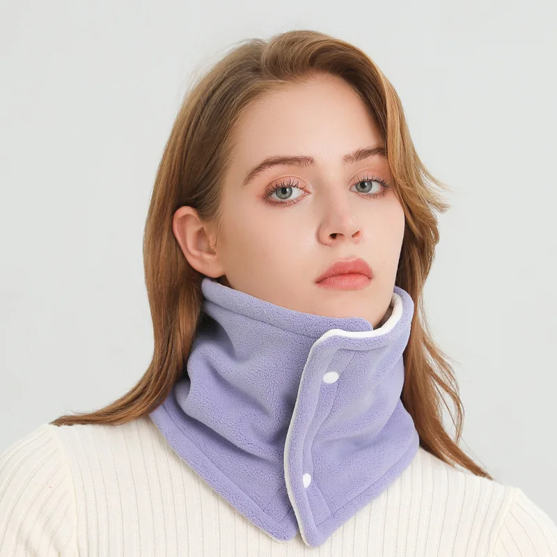 Plush Thick Neck Scarf Women M - Infinity Scarf Knit avis et prix