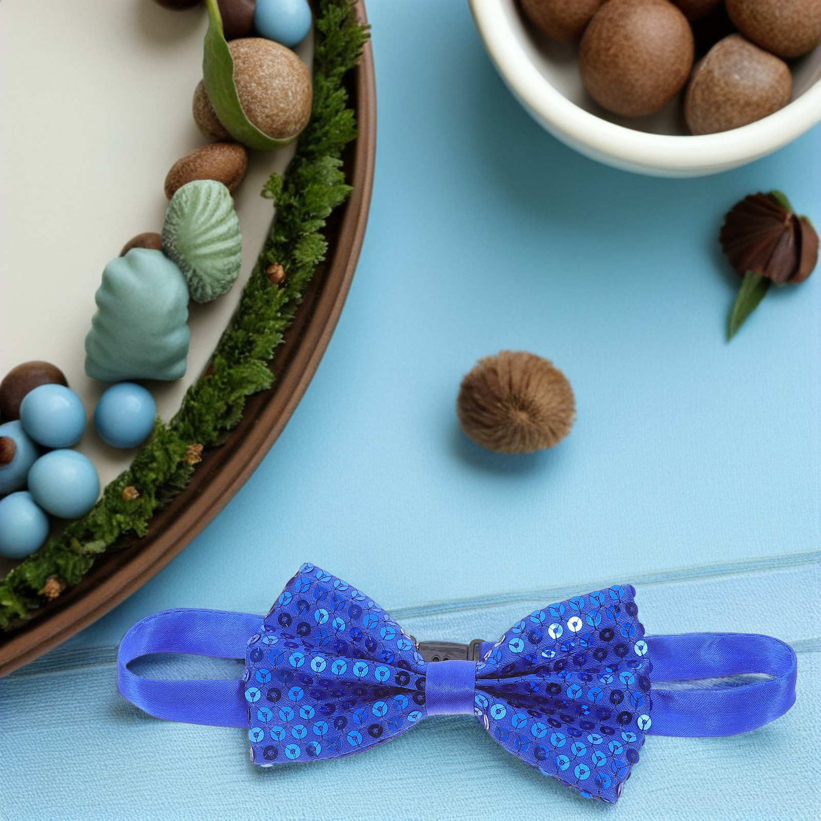 5Pcs Children's Sequin Bow Tie - Bow Tie Pre Tied avis et prix