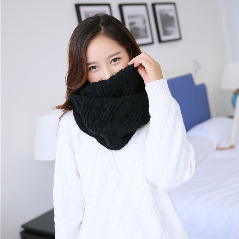 Unisex Winter Soft Chunky Knit - Infinity Scarf Knit avis et prix