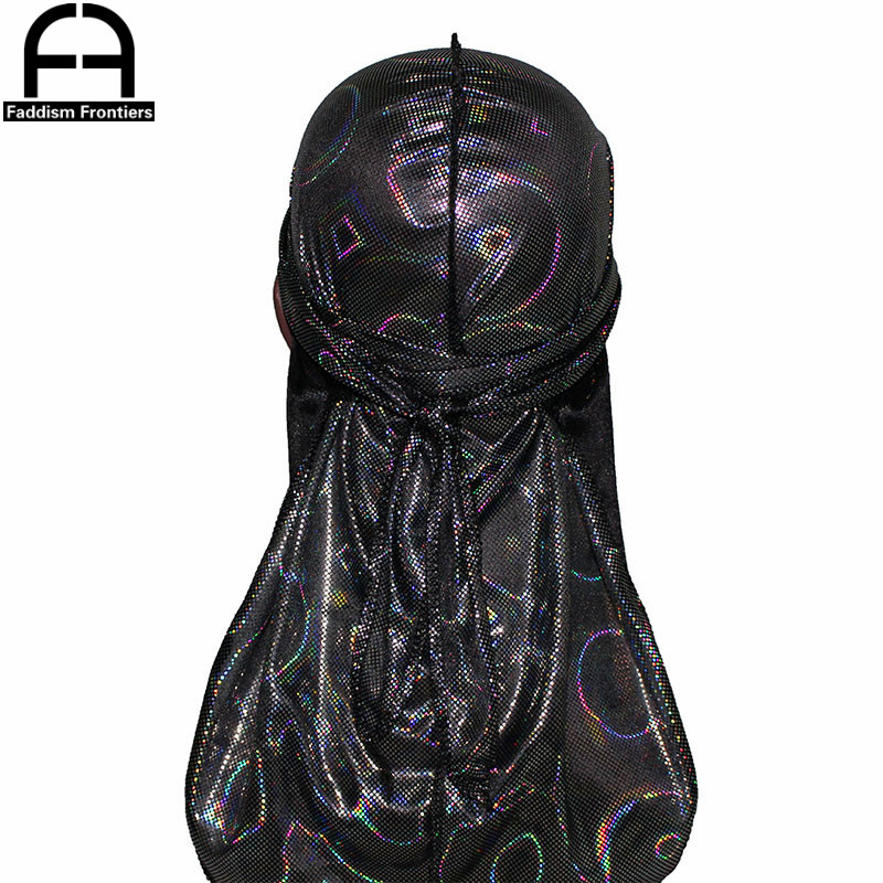 New Men's Colorful Sparkly Sil - Bandana Doo Rag avis et prix