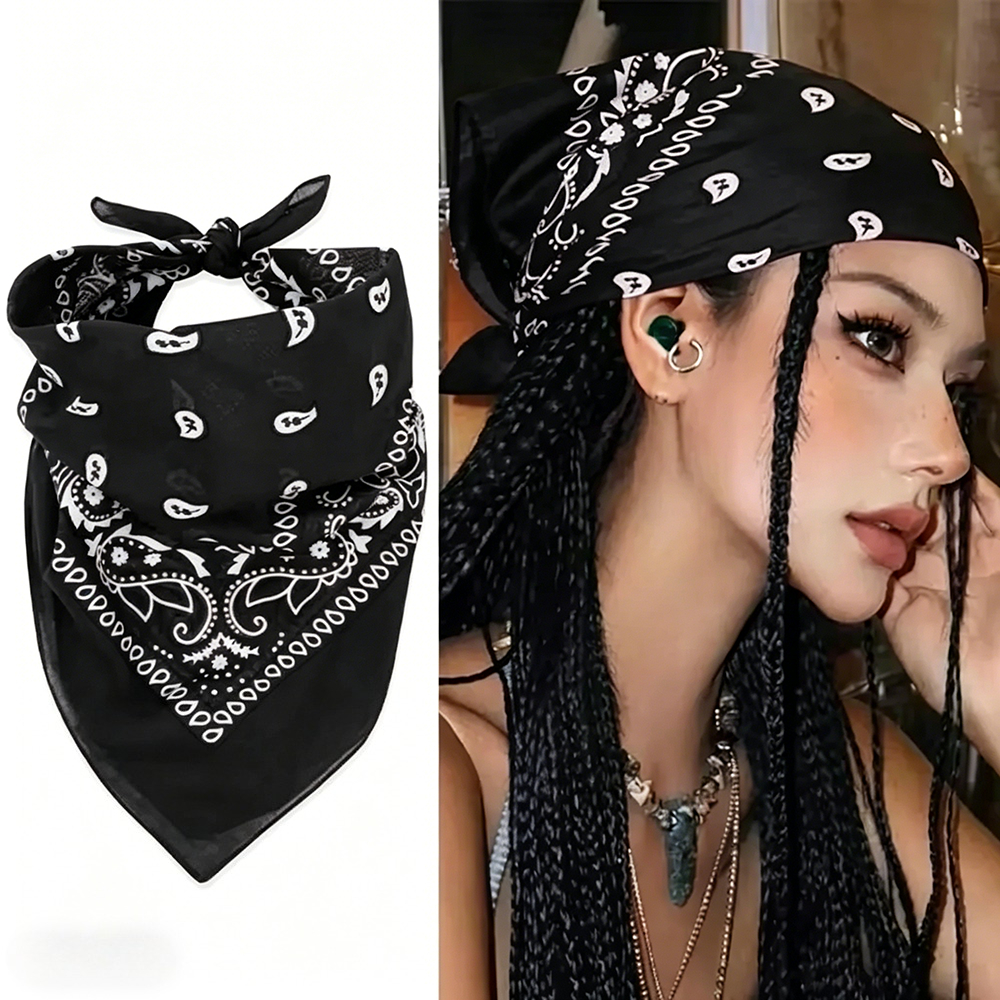 Hip Hop Wine Red Square Hair S - Ascot Neck Scarf avis et prix