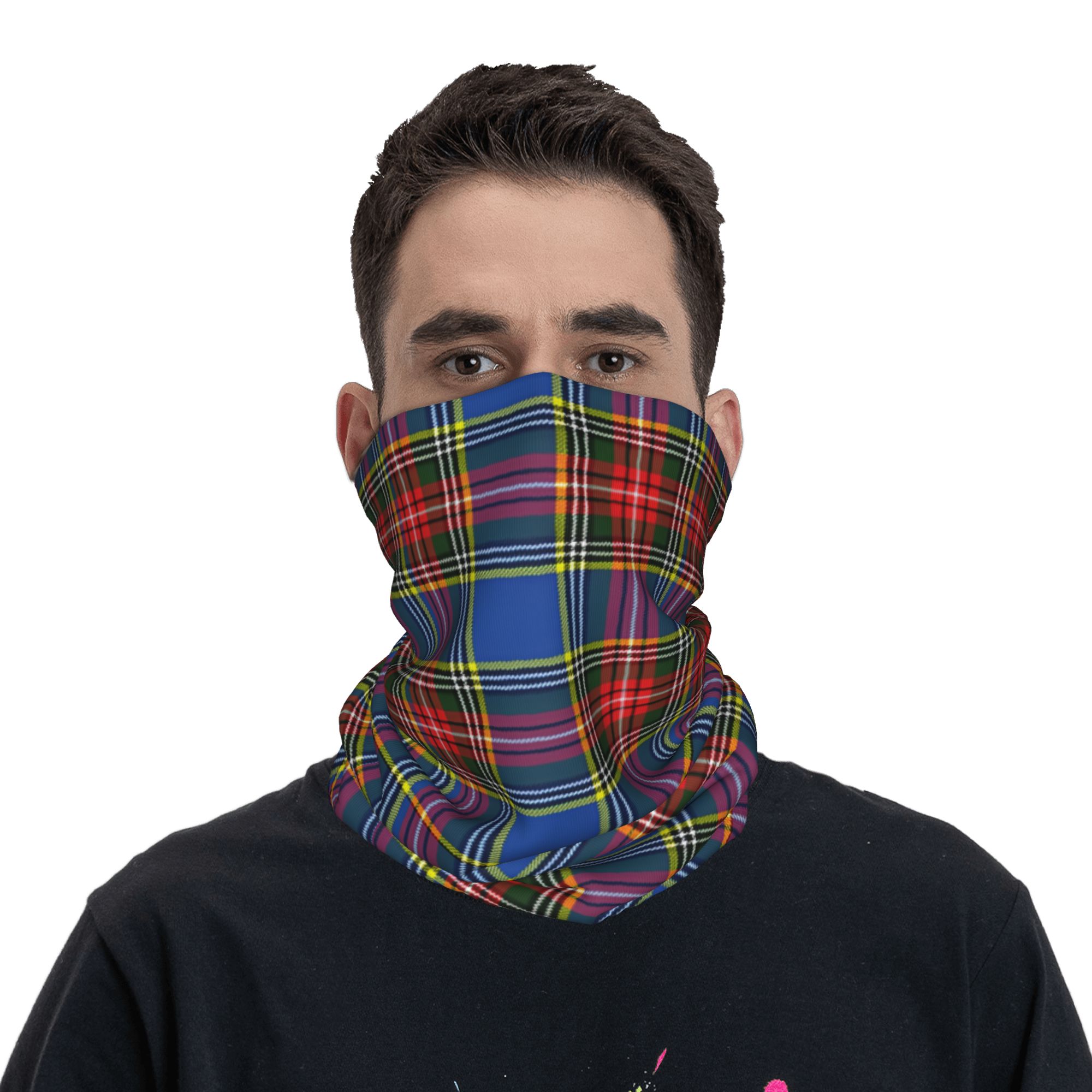 Custom Royal Tartan Plaid Wint - Neck Warmer Tube avis et prix