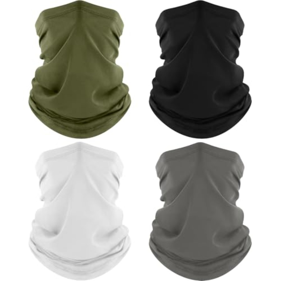 ROXUN 4 Pack Neck Gaiter, Cool - Face Scarf Mask avis et prix