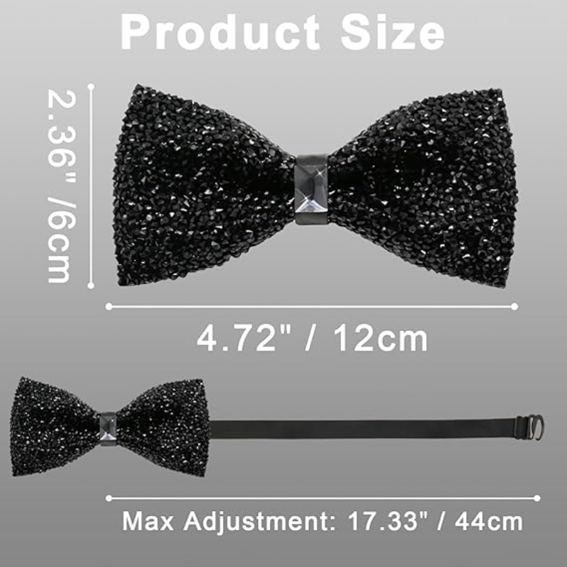 Fashion Rhinestone Bow Ties fo - Bow Tie Pre Tied avis et prix