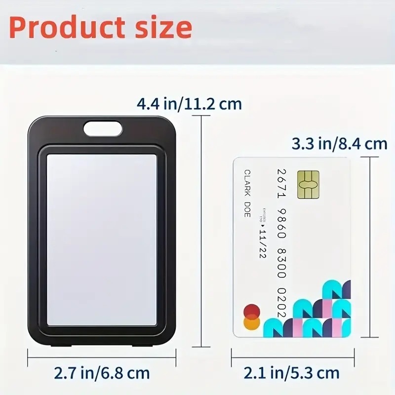 Colorful Sliding Vertical ID B - Lanyard Badge Holder avis et prix