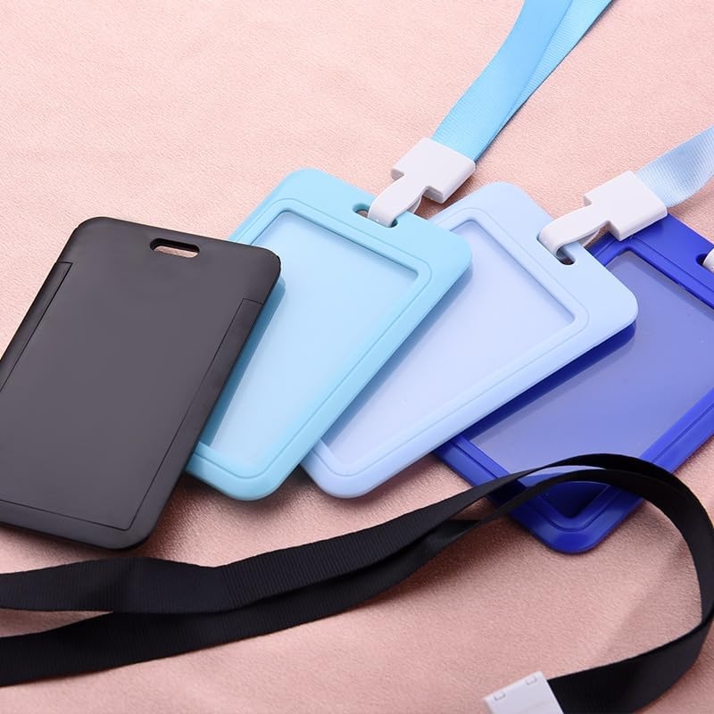 Colorful Sliding Vertical ID B - Lanyard Badge Holder avis et prix
