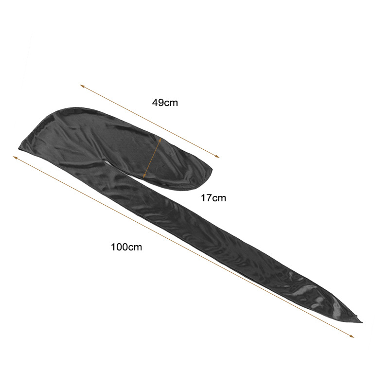 New Silky Durag Long Tail Head - Bandana Doo Rag avis et prix