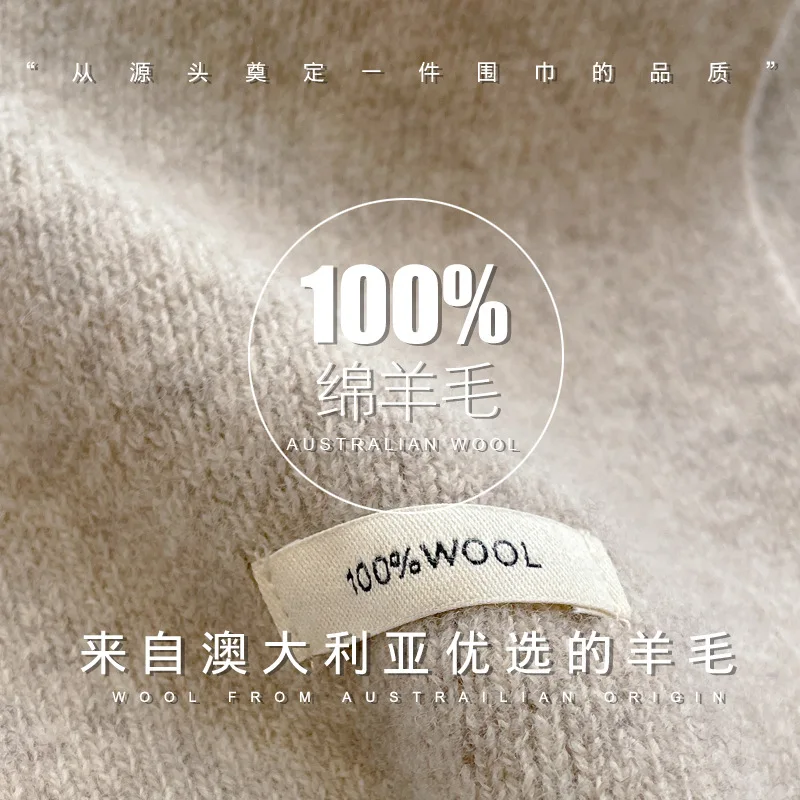High Quality 100% Wool Scarf M - Muffler Men Wool avis et prix