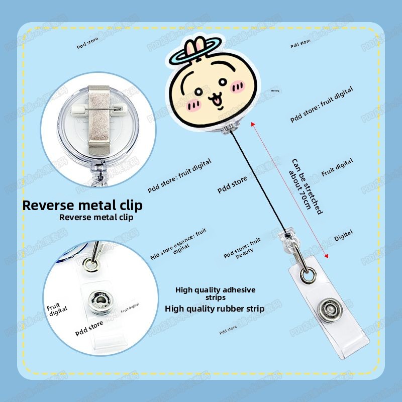 Jhikawas Retractable Badge Ree - Lanyard Badge Holder avis et prix