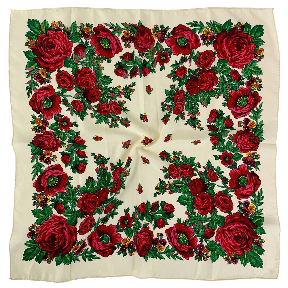 70*70cm Russian Square Scarf W - Bandana Cotton avis et prix